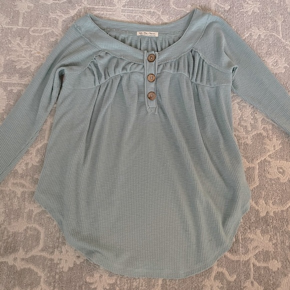 Free People Henley Top - Picture 2 of 3